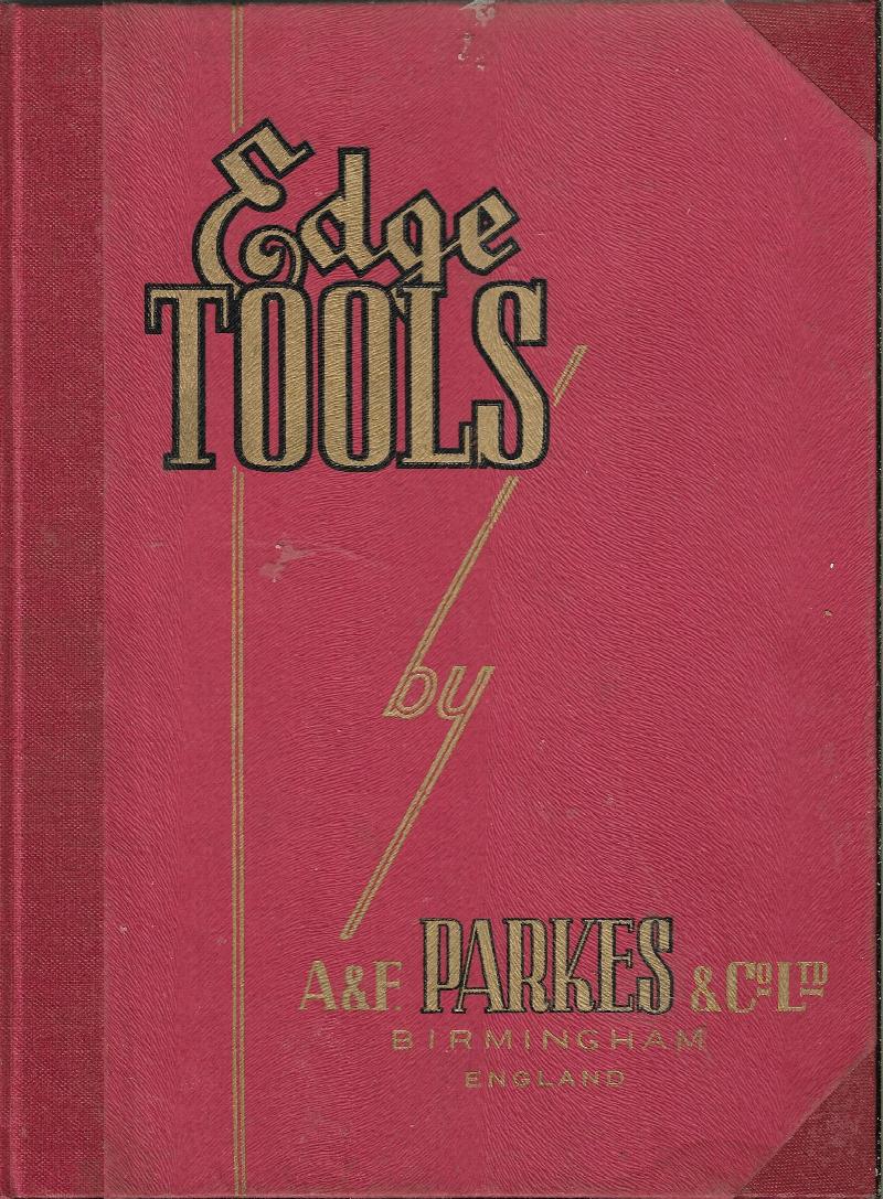 Image for Edge Tools. Parkes Quality Tools Illustrated Catalogue Export No.28