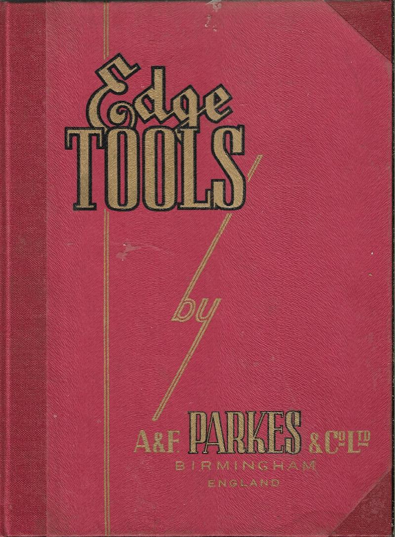 Image for Edge Tools. Parkes Quality Tools Illustrated Catalogue Export No.28