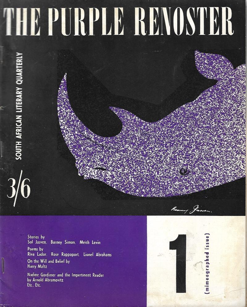 Image for The Purple Renoster Nos.1-12 (LACKING NO.2)